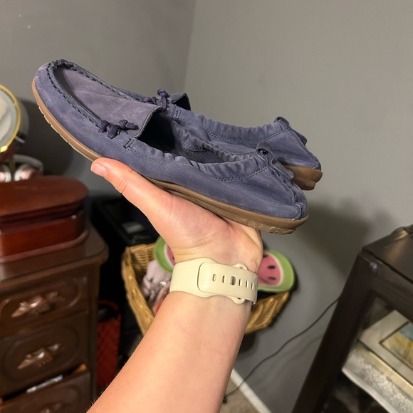 Hush puppy navy blue loaferss - Picture 4 of 4